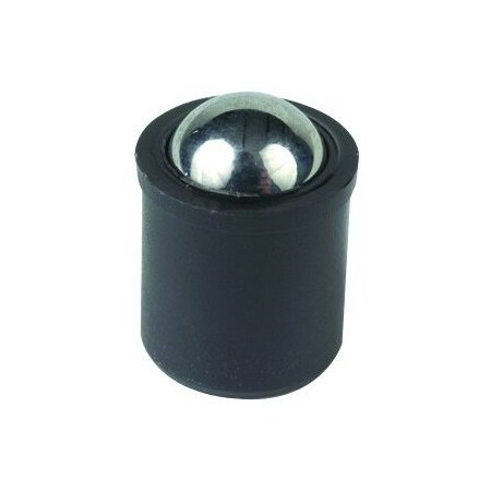 Te-Co Plgr, No Flg, Plstc, SS Ball, 12mm, PK5 53625